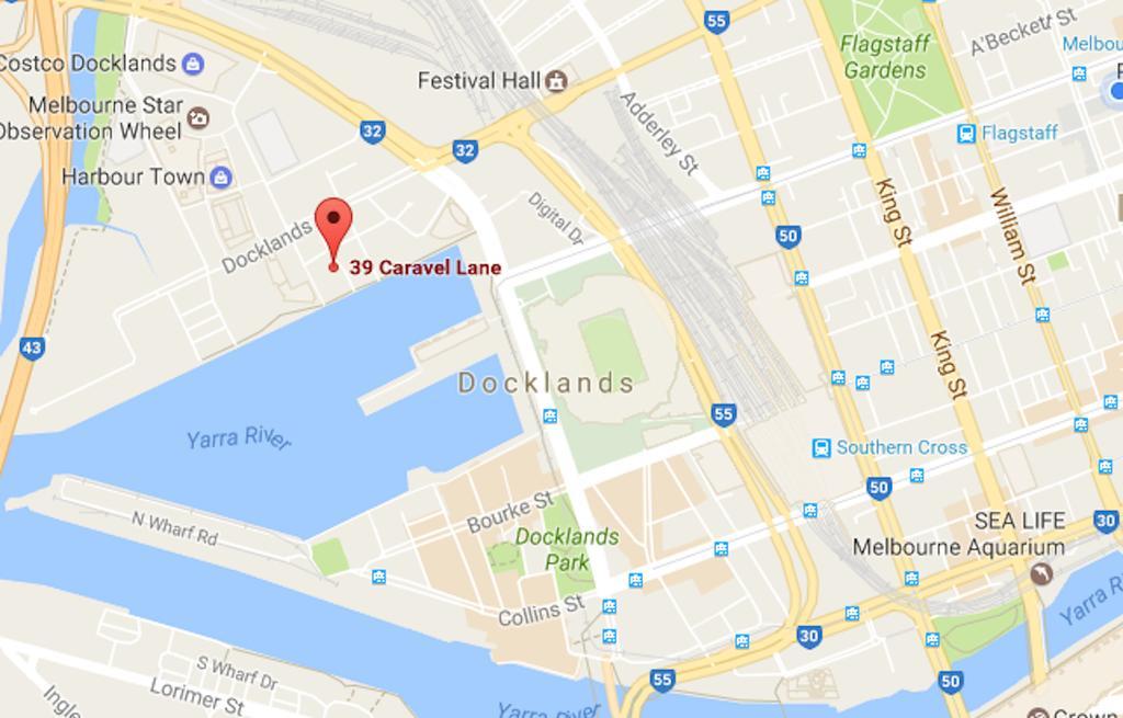Urbanminder @ Docklands Lejlighed Melbourne Værelse billede
